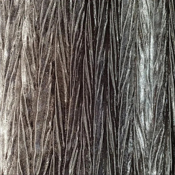 *Final Price* Chico’s Jacket Crinkle Shine Castlerock Gray Size 6/8 NWT Size 0 - Picture 5 of 7